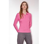 Street One Studio Frauen Poloshirt in Pink, Gr: 42
