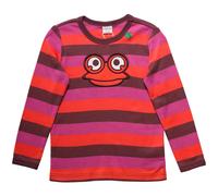 Langarmshirt Streifen Frosch Aufnäher 74