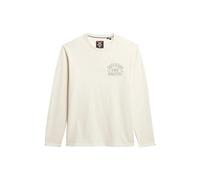 Langarmshirt Superdry Athletic Essential Weiß M