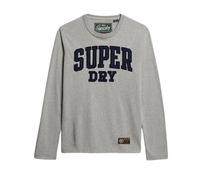Langarmshirt Superdry Athletic Grau XL