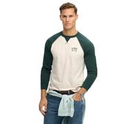Langarmshirt Superdry Vintage Athletic Grün 2XL
