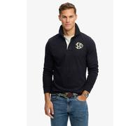 Superdry Vintage Athletic Rugby Langarm-polo S Eclipse Navy