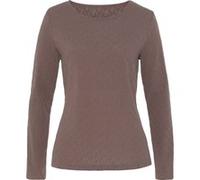 Langarmshirt taupe 36/38