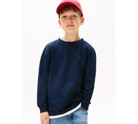 Langarmshirt TOMMY HILFIGER "ESSENTIAL T-SHIRT LS", Jungen, Gr. 6 (116), blau (schwarz night navy), Single Jersey, Obermaterial: 100% Baumwolle, unifarben, regular fit hüftlang, Rundhals, Bündchen, Sh