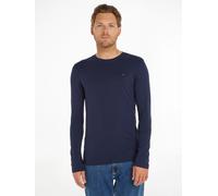 Tommy Jeans Original Ribbed Organic Cotton Langarm-t-shirt S Black Iris