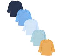 Langarmshirt TUPTAM "Shirt Baby Jungen Langarmshirt 5er Pack", Mädchen, Gr. 104, rosa (farbenmix 7), Obermaterial: 100% Baumwolle CO., Shirts Langarmshirt (97980144-104) farbenmix 7