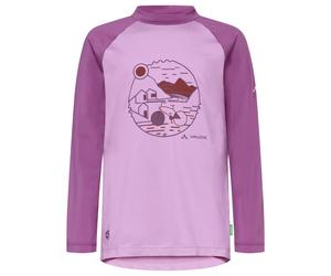 Langarmshirt VAUDE "Kids Solaro LS T-Shirt III", Mädchen, Gr. 122/128, raspberry, Obermaterial: 91% Polyester, 9% Elasthan, Shirts Langarmshirt, für Kinder, Langarm, hoher UV-Schutz, elastisches Mater