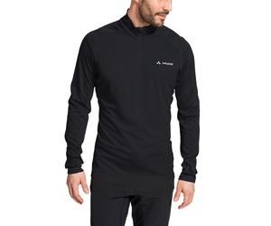 Langarmshirt VAUDE "MEN'S LARICE LIGHT SHIRT II", Herren, Gr. XL, schwarz, Obermaterial: 100% Polyester, normal, hoch geschlossener Ausschnitt, Shirts Langarmshirt, Langarm-Ausführung, mit Stehkragen,