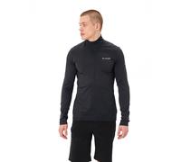 Langarmshirt VAUDE "MEN'S LIVIGNO HALFZIP II", Herren, Gr. L, schwarz, Obermaterial: 89% Polyester, 11% Elasthan, Shirts Langarmshirt, sportlicher Stil, leichtes Material, elastisch (72891941-L) schwa