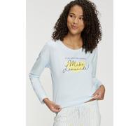 LASCANA - Vivance Dreams VD Longsleeve blue - Gr. - 32/34