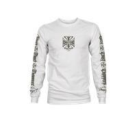 Langarmshirt West Coast Choppers Gangscript Weiß4XL Weiß