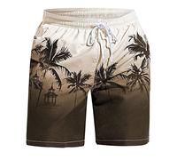 Lange Badeshorts Herren, Badehose Für Herren Stretch, Strand Shorts Beach Shorts Board Shorts Schnelltrocknend Für Sommer Für Männer Strand Surf Board Shorts
