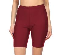 Lange Badeshorts Kurze Leggings MS10-333 Weinrot (4242) 38 38 Weinrot (4242)