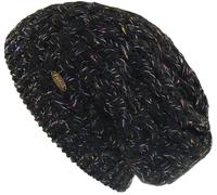 Lange Beanie in 5 Farben schwarz, Einheitsgröße
