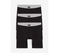 Lange Boxershorts eng mit Baumwolle (3er Pack) 7 (XL)