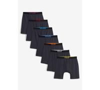 Lange Boxershorts eng mit Baumwolle (7er Pack) 7 (XL)