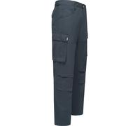 Cargohose RAGWEAR "Merly Long", Herren, Gr. 32, Normalgrößen, grau (dunkelgrau), Material: 100% Baumwolle, sportlich, bequem lang, Hosen, modische Herren Cargo mit großen Pattentaschen (77529263-32) d