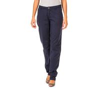 Lange gerade geschnittene Hose mit Saum 31696000 Frau 31 (Größe)