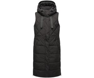 Lange gesteppte Outdoorweste "Narikaa 16" Black S