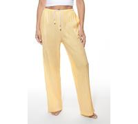 Lange Hose Serie Vichy Dream Lemon Butterfly gelb M