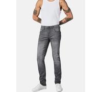 Slim-fit-Jeans PEAK TIME "Mailand" Gr. 38, Länge 34, grau (hellgrau) Herren Jeans 5-Pocket-Jeans (64068201-38)