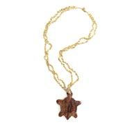 collezione alessandro Lange Kette Dina mit Schildkröten Anhänger