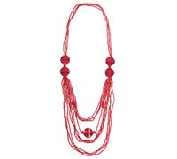 collezione alessandro Lange Kette Laren mit kleinen Glasperlen