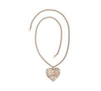 Lange Kette "Luisella", Damen, Gr. onesize, Metall, gold, COLLEZIONE ALESSANDRO, Basic, Halsketten, Filigraner Herzanhänger (57196539-0) gold