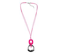 Lange Kette "Neon", Damen, Gr. onesize, Metall, pink, COLLEZIONE ALESSANDRO, Basic, Halsketten, Band in Neonfarbe (32773702-0) pink