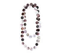 Lange Kette "Nizza", Damen, Gr. onesize, Zamak, rosa, COLLEZIONE ALESSANDRO, Basic, Halsketten, aus echten Muschelplättchen (82671257-0) rosa