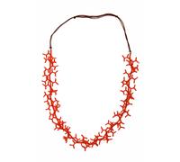 Lange Kette "Toni", Damen, Gr. onesize, Glas, rot, COLLEZIONE ALESSANDRO, Basic, Halsketten, Lange Kette in Korallenoptik (95203443-0) rot