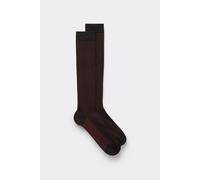 Lange Socken Aus Soft Cotton Schwarz 40-41
