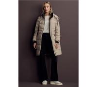 Street One Steppmantel Damen smooth champagne uni hüftbedeckend Obermaterial 100% Polyester Gr. 46