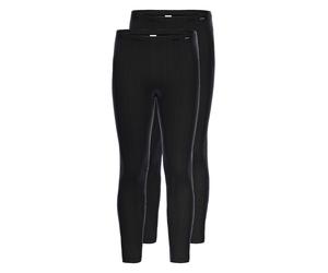 Lange Unterhose AMMANN "2er Pack lange Unterhose Day Classic", Herren, Gr. 5, grau (anthrazit), Obermaterial: 75% Baumwolle CO. 25% Polyester PES., Unterhosen Lange Unterhose (12615232-5) anthrazit