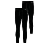 Lange Unterhose AMMANN "2er Pack lange Unterhose mit Eingriff Day Classic", Herren, Gr. 8, schwarz, Obermaterial: 100% Baumwolle CO., Unterhosen Lange Unterhose (28367425-8) schwarz