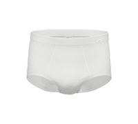 Lange Unterhose AMMANN "Long Slip mit Eingriff Day Classic / Doppelripp Exquisit", Herren, Gr. 5, weiß, Obermaterial: 100% Baumwolle CO., Unterhosen Lange Unterhose (90404016-5) weiß