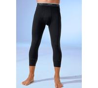 Lange Unterhose BUGATTI, Herren, Gr. 6, 1 Stk., schwarz, 100% Baumwolle, Unterhosen Lange Unterhose (729349-6) schwarz