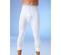 Lange Unterhose BUGATTI, Herren, Gr. 7, 1 Stk., weiß, 100% Baumwolle, Unterhosen Lange Unterhose (690624-7) weiß