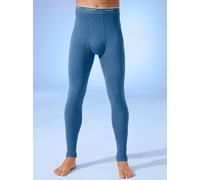 Lange Unterhose BUGATTI, Herren, Gr. 8, 1 Stk., blau, 100% Baumwolle, Unterhosen Lange Unterhose (725500-8) blau