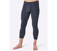 Lange Unterhose, Herren, Gr. 8, 1 Stk., blau (marine, geringelt), 75% Baumwolle, 25% Polyester, Unterhosen Lange Unterhose (35549133-8) marine, geringelt