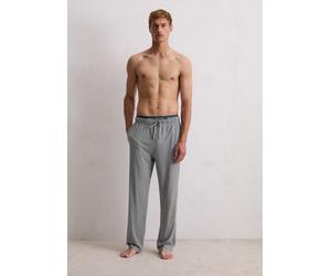 Lange Unterhose MARC O'POLO "Mix N Match Cotton", Herren, Gr. M, nordic grau melange, Jersey, Obermaterial: 100% Baumwolle, Unterhosen Lange Unterhose (17125201-M) nordic grau melange