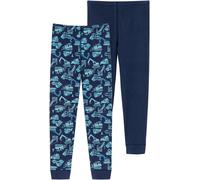 Lange Unterhose SCHIESSER "95/5", Jungen, Gr. 104, bunt (sortiert 2), Single Jersey, Obermaterial: 95% Baumwolle, 5% Elasthan, gemustert, unifarben, körpernah, Unterhosen Lange Unterhose, mit weichem