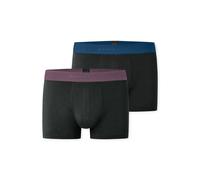 Lange Unterhose SCHIESSER "95/5 Multipacks", Herren, Gr. 10, schwarz (sortiert 11), Single Jersey, Obermaterial: 95% Baumwolle, 5% Elasthan, eng, Unterhosen Lange Unterhose, mit farblich abgesetztem,