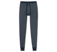 Lange Unterhose SCHIESSER "Lange Unterhose 1er Pack", Herren, Gr. M, blau (dunkelblau), Obermaterial: 100% Baumwolle CO., Unterhosen Lange Unterhose (50846137-M) dunkelblau