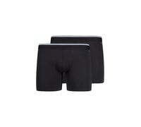 Lange Unterhose SKINY "Cotton Multipack", Herren, Gr. S, schwarz, Obermaterial: 95% Baumwolle, 5% Elasthan, unifarben, normal, Unterhosen Lange Unterhose, bequem, elastisch, basic, weich, Baumwollmix