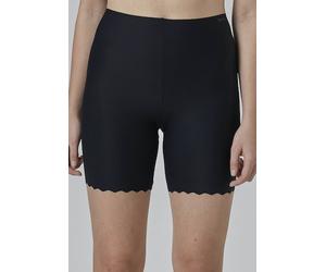 Lange Unterhose SKINY "Micro Essentials", Damen, Gr. 40/42, schwarz, Microfaser, Obermaterial: 72% Polyamid, 28% Elasthan, unifarben, normal, Unterhosen Lange Unterhose, formgebend, bequem, elastisch,