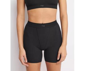 Lange Unterhose SLOGGI "EVER Ease", Damen, Gr. M, schwarz, Single Jersey, Obermaterial: 82% Baumwolle, 18% Elasthan, unifarben, Unterhosen Lange Unterhose, temperaturausgleichend, weich, atmungsaktiv,