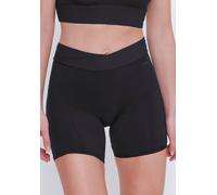 Lange Unterhose SLOGGI "GO Allround", Damen, Gr. 1, schwarz, Single Jersey, Obermaterial: 73% Modal, 18% Elasthan, 9% Polyamid, eng, Unterhosen Lange Unterhose, One Size, bequemer Piqué-Strick-Bund, w
