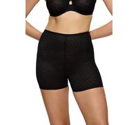 Lange Unterhose TRIUMPH "Signature Sheer", Damen, Gr. 44, schwarz, Obermaterial: 62% Elasthan, 38% Polyamid, figurbetont, Unterhosen Lange Unterhose, weich, extra dünner Bund, elastisch, Monogramm-Des