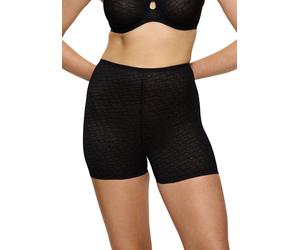 Lange Unterhose TRIUMPH "Signature Sheer", Damen, Gr. 48, schwarz, Obermaterial: 62% Elasthan, 38% Polyamid, figurbetont, Unterhosen Lange Unterhose, weich, extra dünner Bund, elastisch, Monogramm-Des